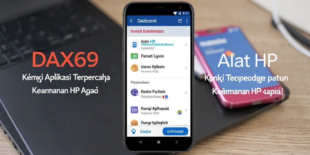 Tampilan antarmuka DAX69 yang user-friendly dan efisien.