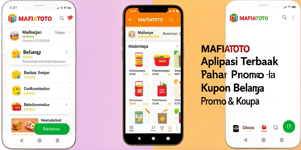 Tampilan antarmuka MAFIATOTO dengan berbagai promo dan kupon.